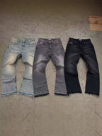 CE 25ss tricolor Wesley loose straight jeans solid color simple basic commuter clean fit wind man