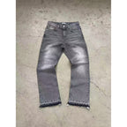 CE 25ss tricolor Wesley loose straight jeans solid color simple basic commuter clean fit wind man