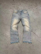 CE 25ss tricolor Wesley loose straight jeans solid color simple basic commuter clean fit wind man