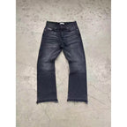 CE 25ss tricolor Wesley loose straight jeans solid color simple basic commuter clean fit wind man