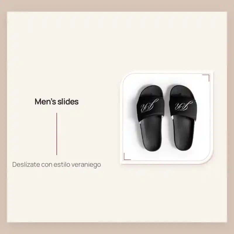 Men&rsquo;s slides by@Outfy